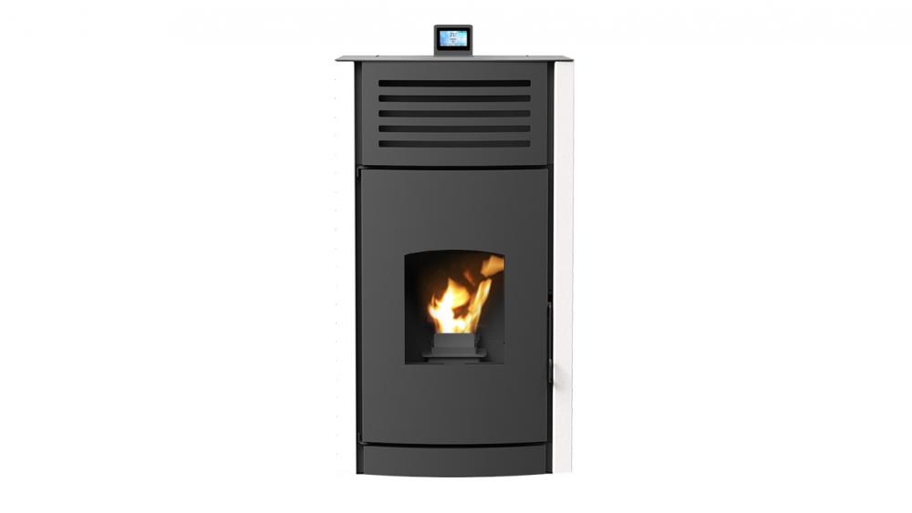RobinWood Pelletkaminofen wasserführend Enya Aqua Weiss 12-30 kW<br>(Variante: 12 kW) RobinWood Pelletkaminofen wasserführend Enya Aqua Weiss 12-30 kW<br>(Variante: 12 kW)